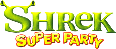 Shrek Super Party logo for Gamecube